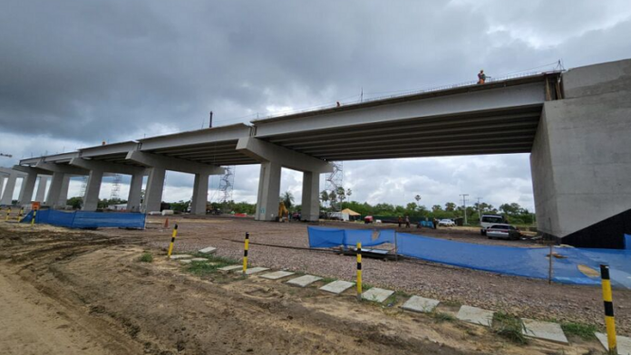  Ponte Internacional em Porto Murtinho está com 43,6% das obras concluídas